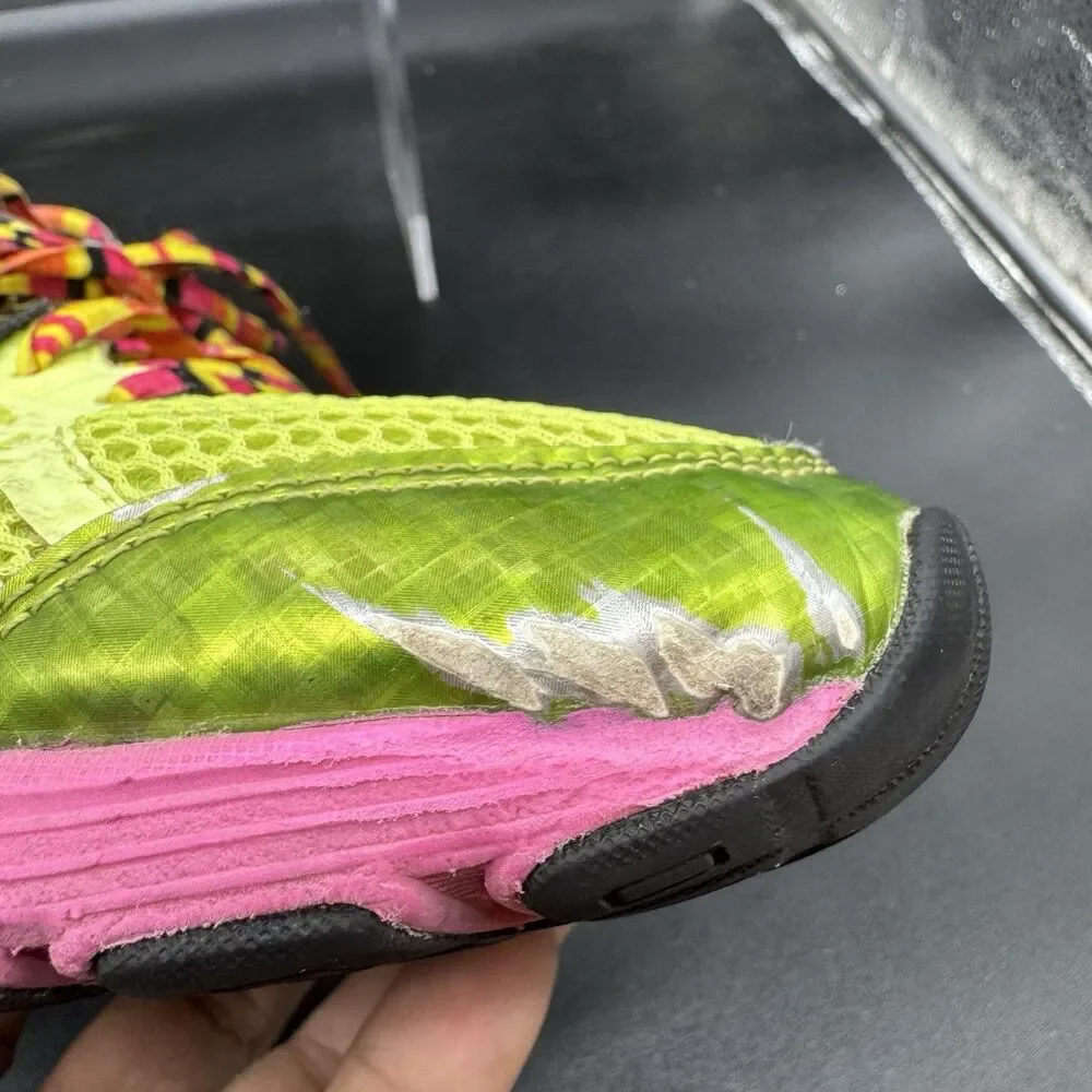 Asics Gel Preleus Shoes Womens Size 10 Yellow Pink Athletic Trainers Sneakers - Picture 8 of 8
